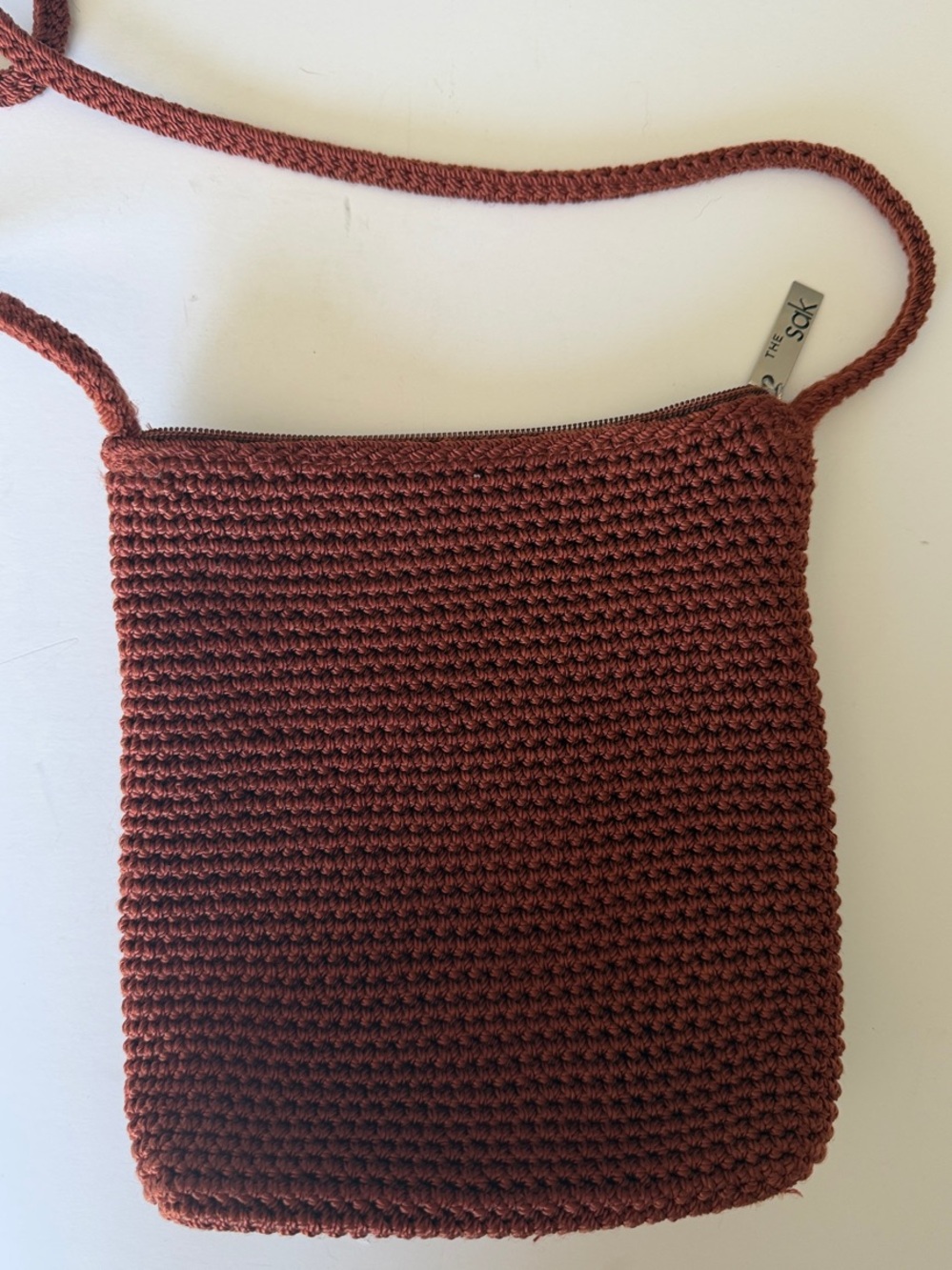 The Sak Basic Rust Shoulder Bag